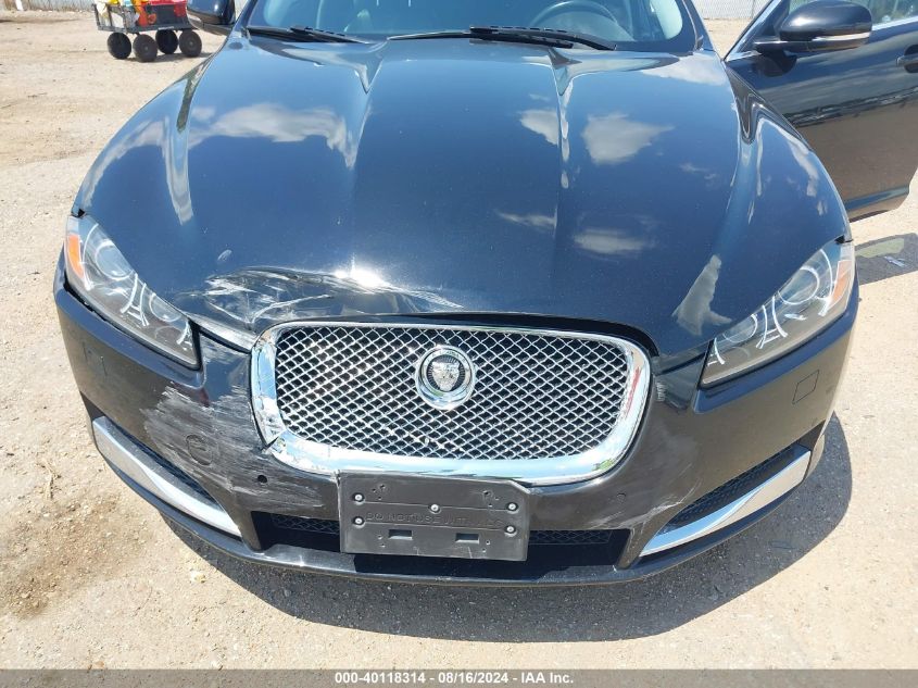2012 Jaguar Xf VIN: SAJWA0FB0CLS54571 Lot: 40118314