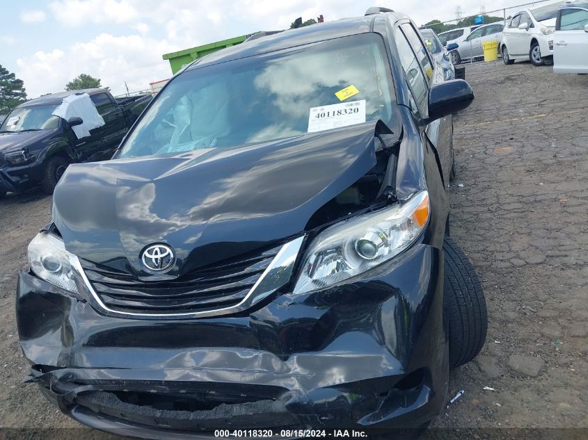 2015 Toyota Sienna Le 8 Passenger VIN: 5TDKK3DC3FS590628 Lot: 40118320