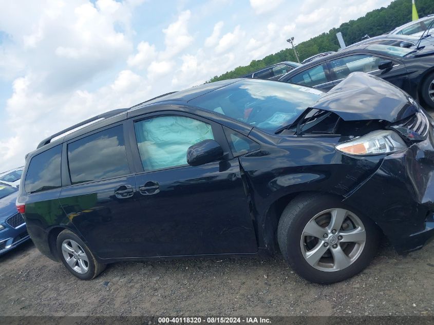 2015 Toyota Sienna Le 8 Passenger VIN: 5TDKK3DC3FS590628 Lot: 40118320