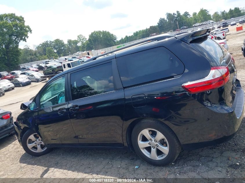 2015 Toyota Sienna Le 8 Passenger VIN: 5TDKK3DC3FS590628 Lot: 40118320