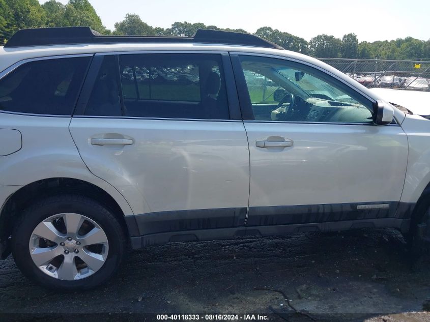 2011 Subaru Outback 2.5I Limited VIN: 4S4BRCKC3B3372937 Lot: 40118333