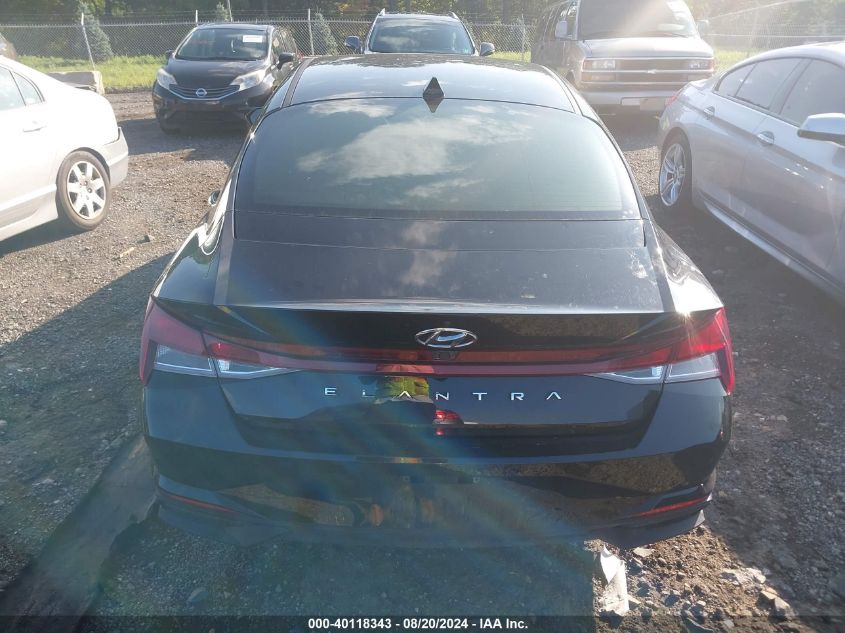 2021 Hyundai Elantra Sel VIN: 5NPLS4AG1MH006117 Lot: 40118343