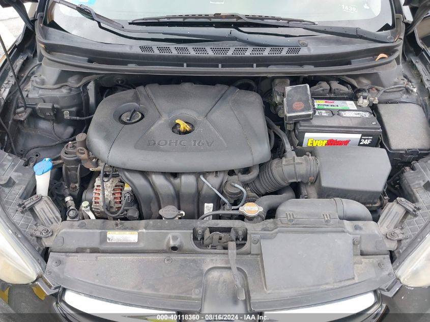 2011 Hyundai Elantra Gls VIN: 5NPDH4AE7BH025334 Lot: 40118360