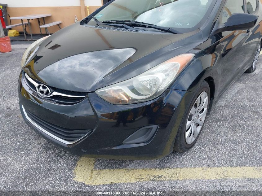 2011 Hyundai Elantra Gls VIN: 5NPDH4AE7BH025334 Lot: 40118360