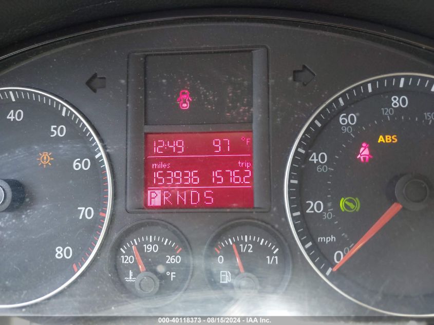 2009 Volkswagen Jetta S VIN: 3VWJZ71K39M099861 Lot: 40118373