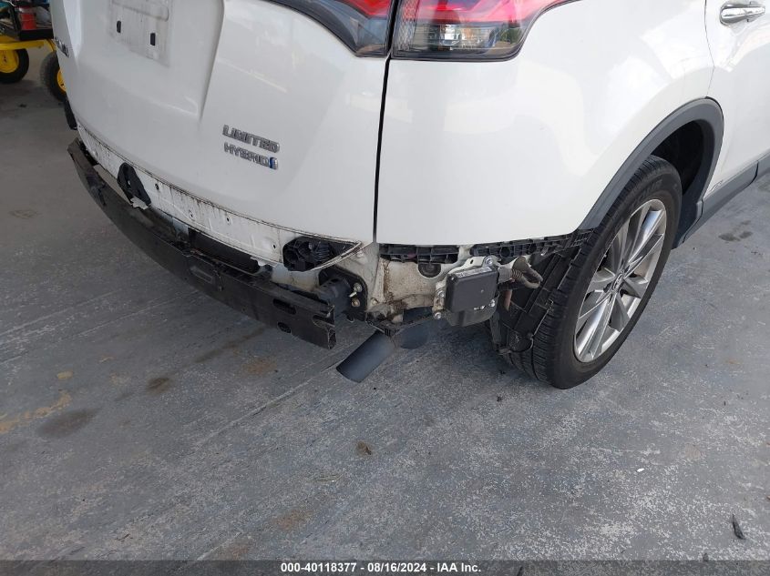 2017 Toyota Rav4 Hybrid Limited VIN: JTMDJREV9HD120763 Lot: 40118377