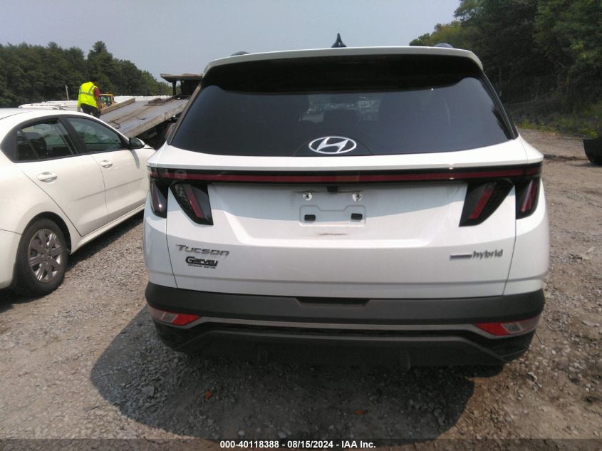 2022 Hyundai Tucson Hybrid Sel Convenience VIN: KM8JFCA11NU011001 Lot: 40118388