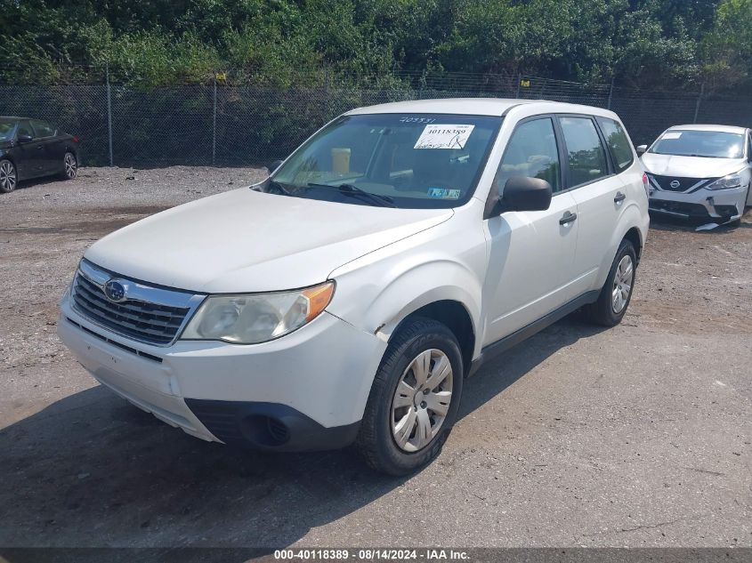 2009 Subaru Forester 2.5X VIN: JF2SH61619G703331 Lot: 40118389