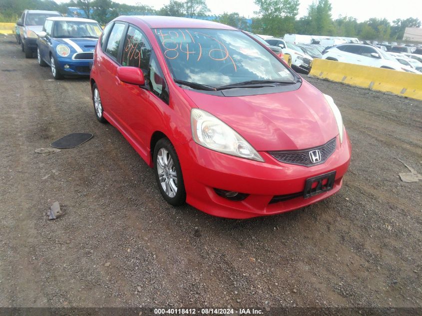 2009 Honda Fit Sport VIN: JHMGE87619S004504 Lot: 40118412