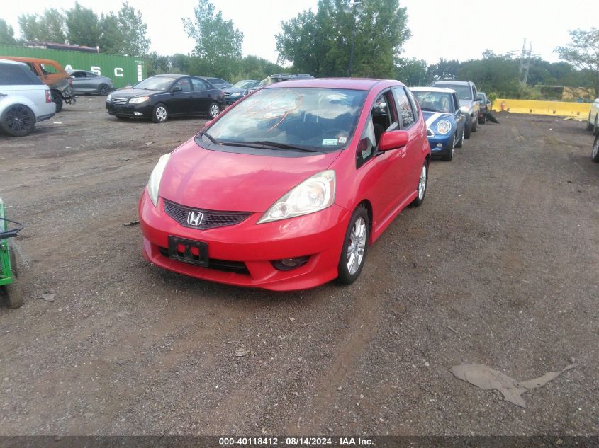 2009 Honda Fit Sport VIN: JHMGE87619S004504 Lot: 40118412