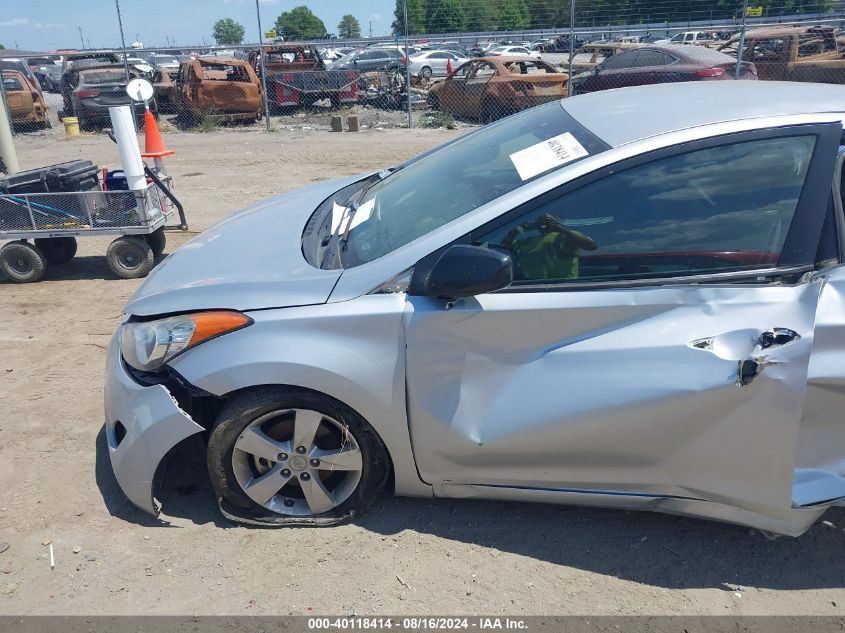 2013 Hyundai Elantra Gls/Limited VIN: 5NPDH4AE3DH192275 Lot: 40118414