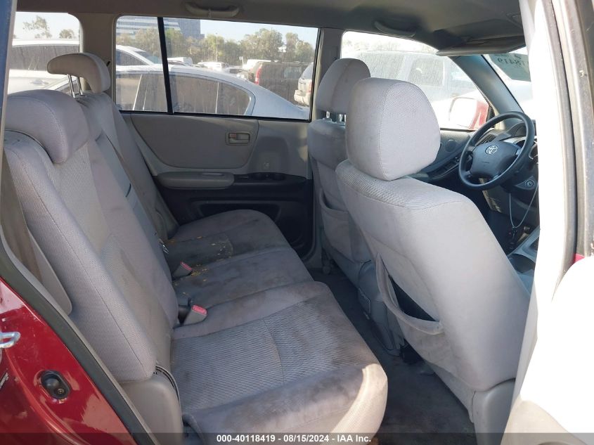 2004 Toyota Highlander VIN: JTEDD21AX40091840 Lot: 40118419