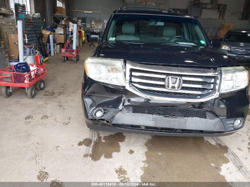 2012 Honda Pilot Ex-L VIN: 5FNYF4H50CB037581 Lot: 40118418