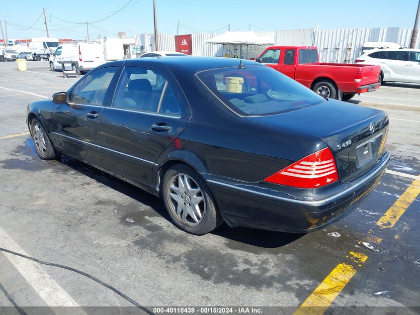 2003 Mercedes-Benz S 430 VIN: WDBNG70JX3A336660 Lot: 40118439