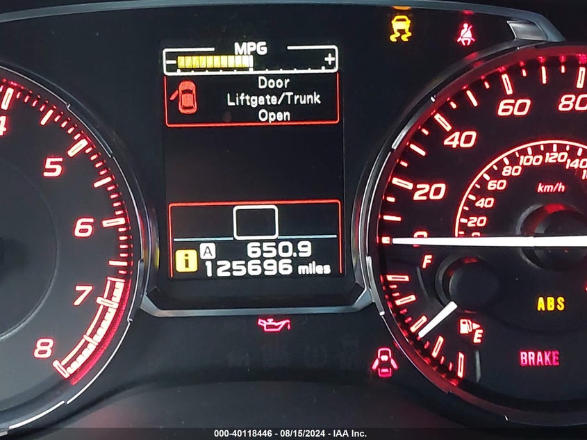 2016 SUBARU WRX - JF1VA1B60G9832900