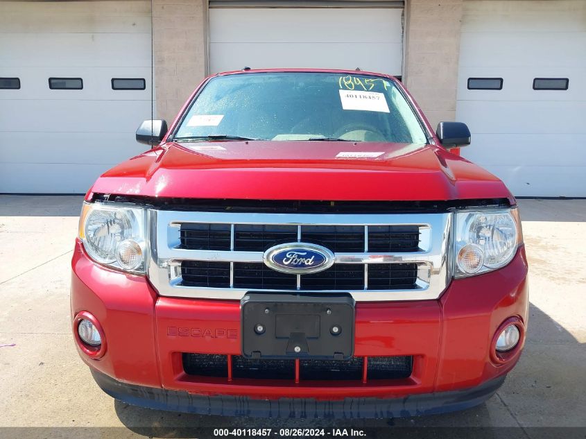 2012 Ford Escape Xlt VIN: 1FMCU0D70CKB69755 Lot: 40118457