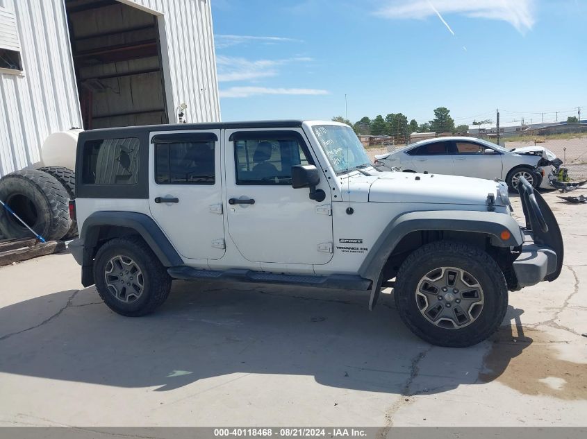 2015 Jeep Wrangler Unlimited Sport VIN: 1C4HJWDG0FL597359 Lot: 40118468