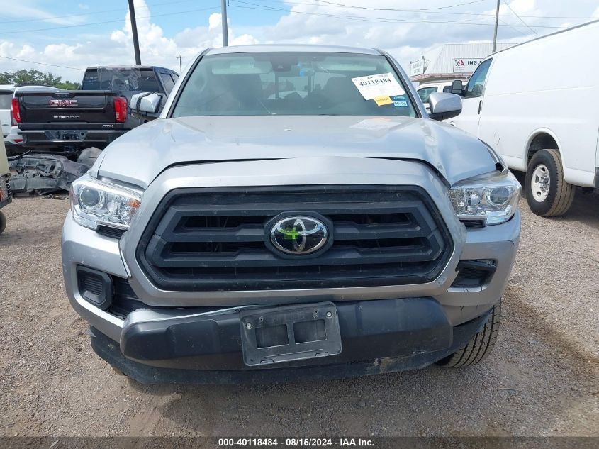 2022 Toyota Tacoma Sr VIN: 3TYAX5GNXNT060035 Lot: 40118484