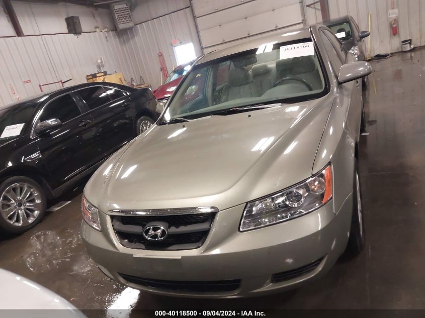 2008 Hyundai Sonata Gls VIN: 5NPET46CX8H359344 Lot: 40118500