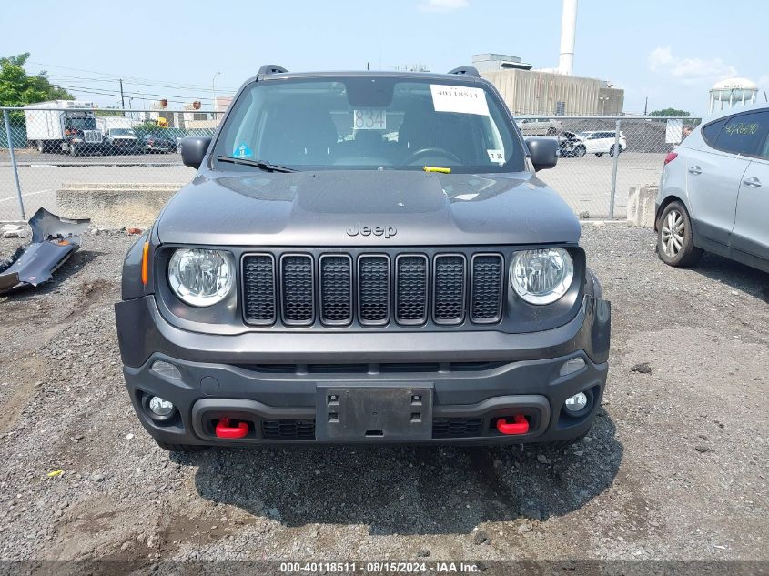 2020 Jeep Renegade Trailhawk 4X4 VIN: ZACNJBC10LPL78012 Lot: 40118511