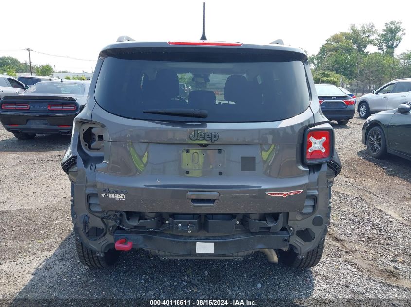 2020 Jeep Renegade Trailhawk 4X4 VIN: ZACNJBC10LPL78012 Lot: 40118511