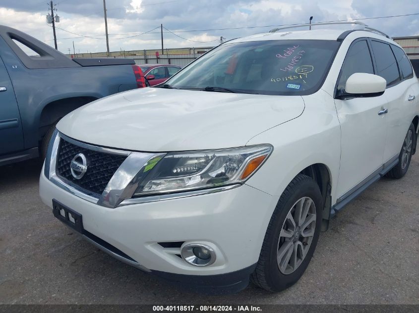 2014 Nissan Pathfinder Sl VIN: 5N1AR2MN0EC708441 Lot: 40118517