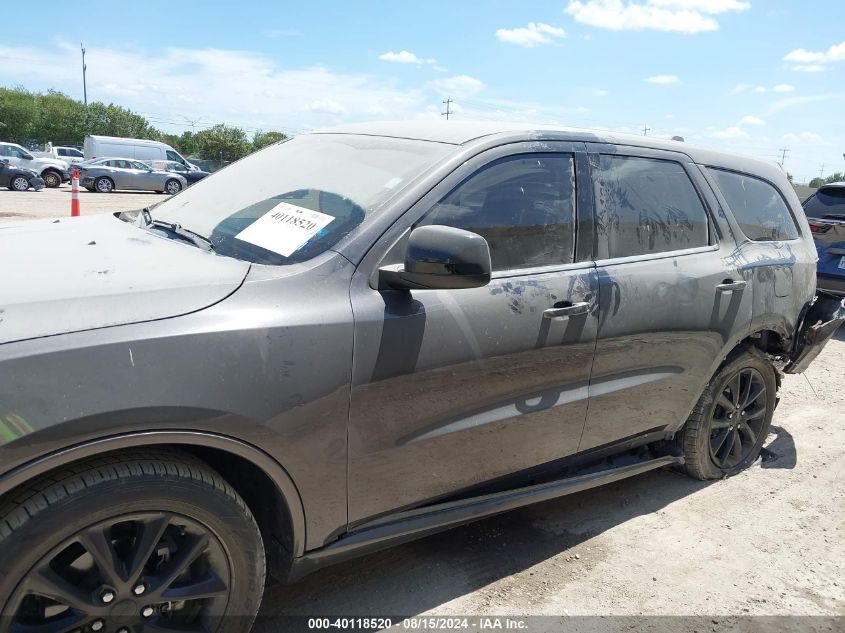 2018 Dodge Durango Sxt Rwd VIN: 1C4RDHAG4JC114346 Lot: 40118520