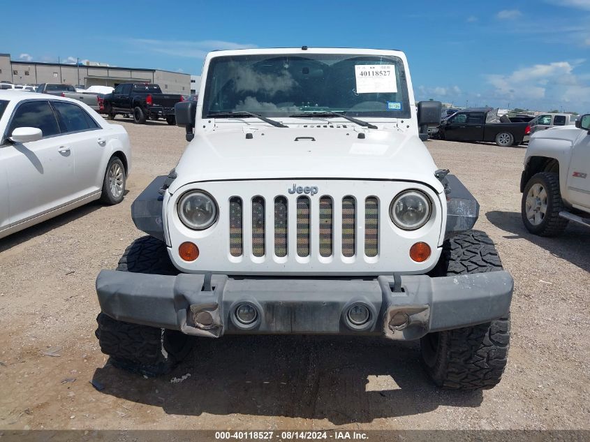 2013 Jeep Wrangler Unlimited Sport VIN: 1C4BJWDG8DL666785 Lot: 40118527