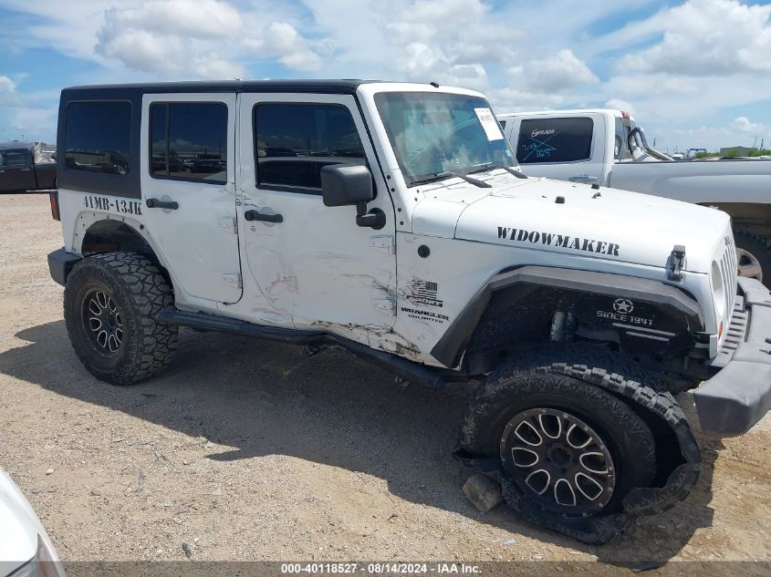 2013 Jeep Wrangler Unlimited Sport VIN: 1C4BJWDG8DL666785 Lot: 40118527