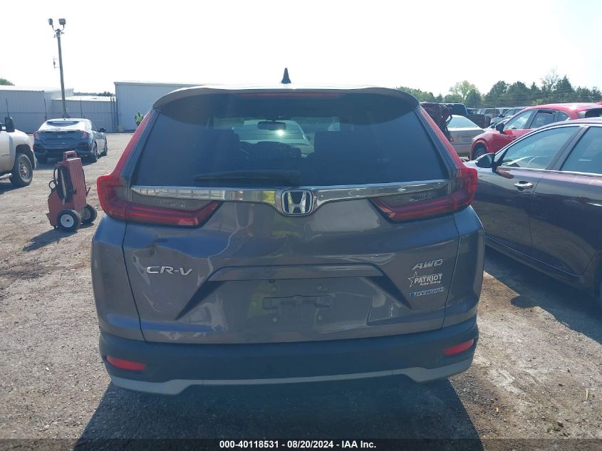 2020 Honda Cr-V Exl VIN: 7FART6H83LE005652 Lot: 40118531