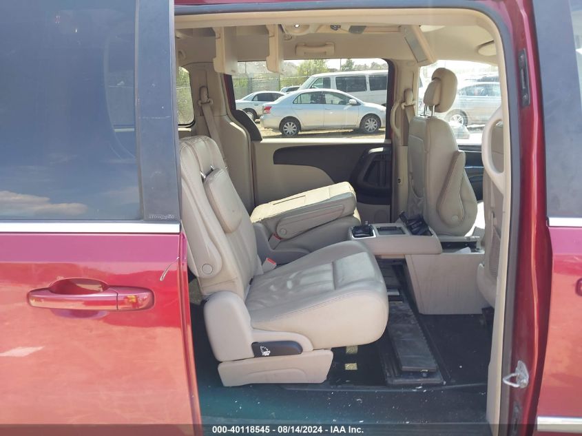 2012 Chrysler Town & Country Touring VIN: 2C4RC1BG7CR186256 Lot: 40118545