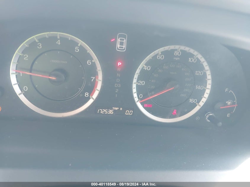 2011 Honda Accord 2.4 Lx VIN: 1HGCP2F3XBA107027 Lot: 40118549