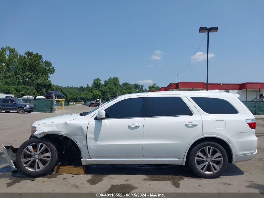 2013 Dodge Durango R/T VIN: 1C4SDJCT9DC565845 Lot: 40118552