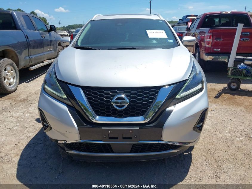 2019 Nissan Murano Platinum VIN: 5N1AZ2MJ6KN160118 Lot: 40118554