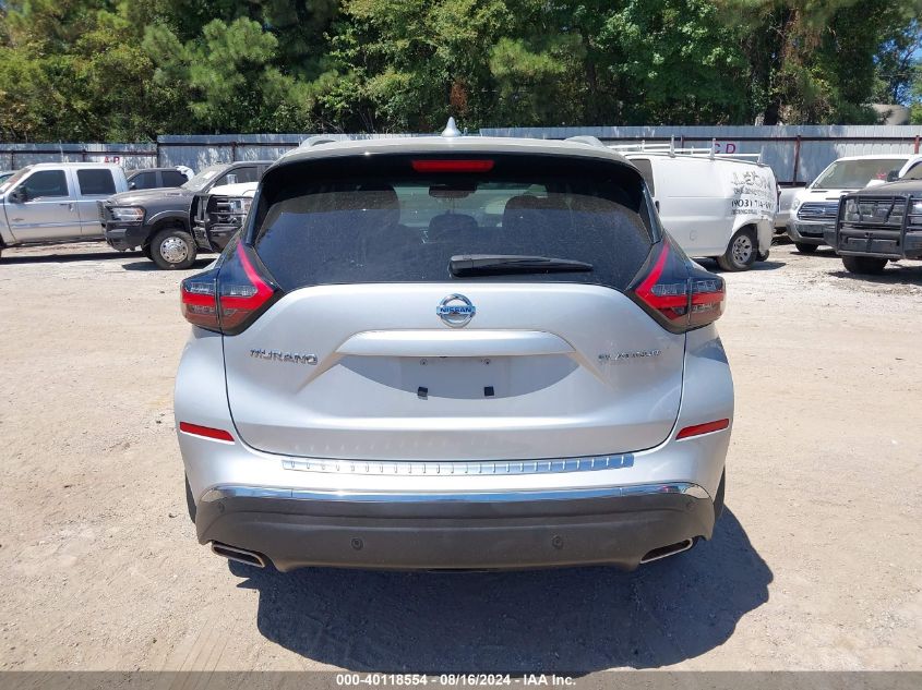 2019 Nissan Murano Platinum VIN: 5N1AZ2MJ6KN160118 Lot: 40118554