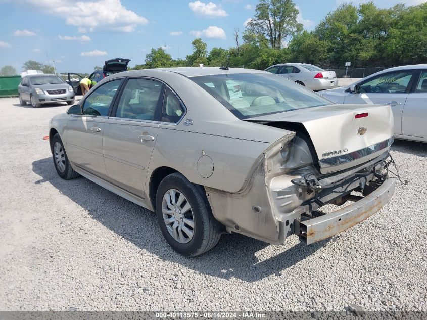 2009 Chevrolet Impala Ls VIN: 2G1WB57N691185166 Lot: 40118575