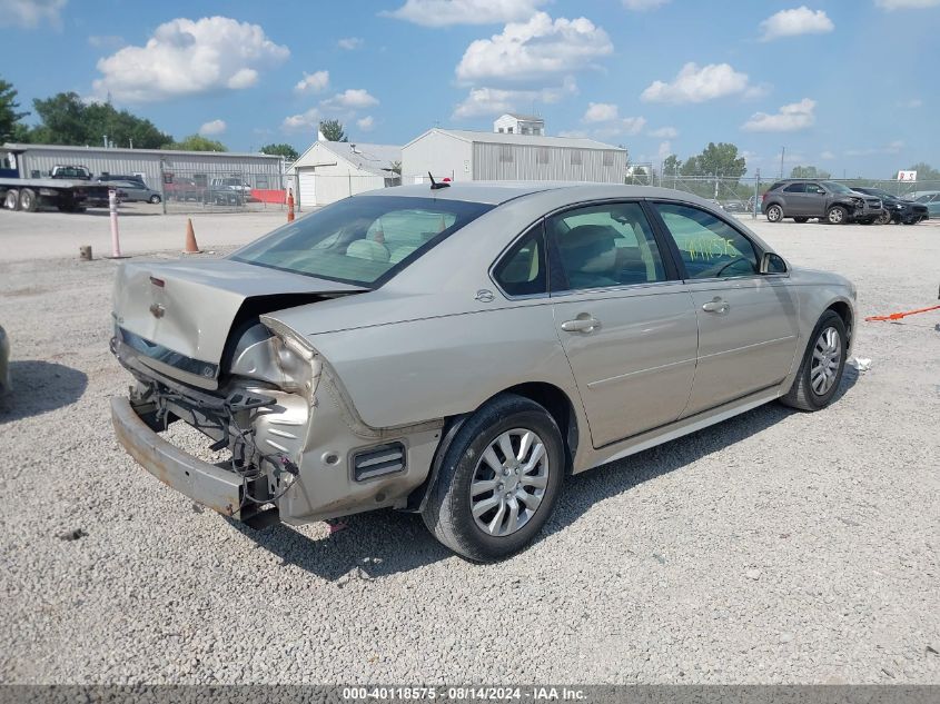 2009 Chevrolet Impala Ls VIN: 2G1WB57N691185166 Lot: 40118575