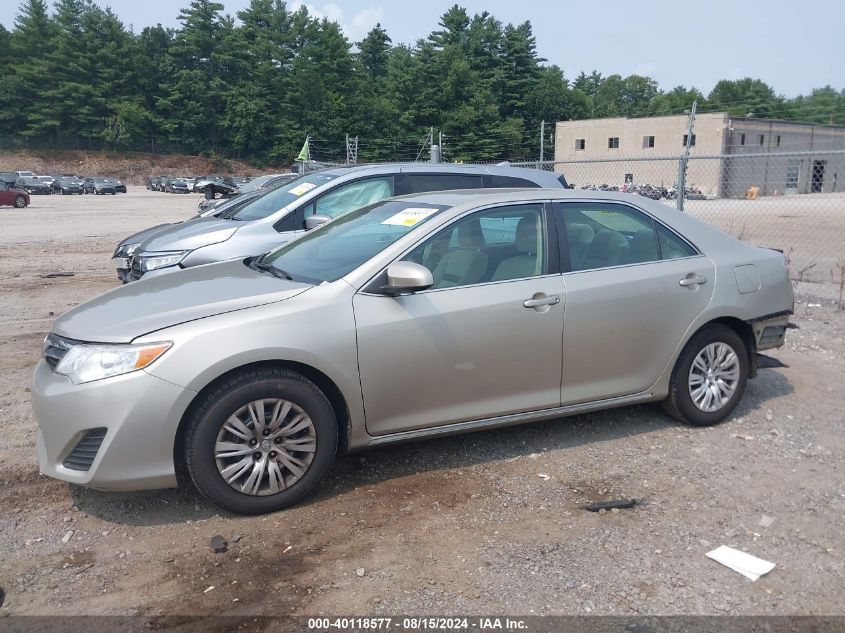 2014 Toyota Camry Le VIN: 4T4BF1FK7ER369235 Lot: 40118577