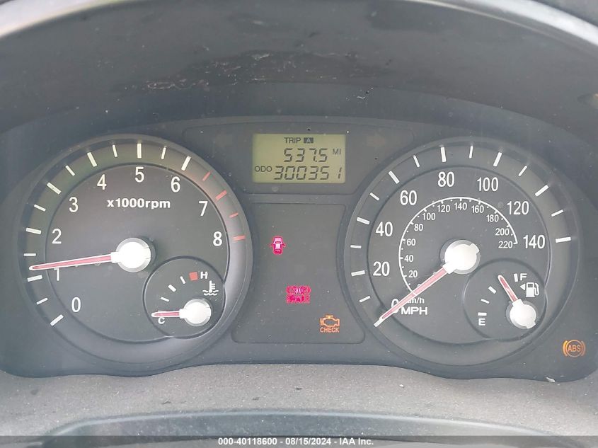 KNADE123X66085349 2006 Kia Rio Lx