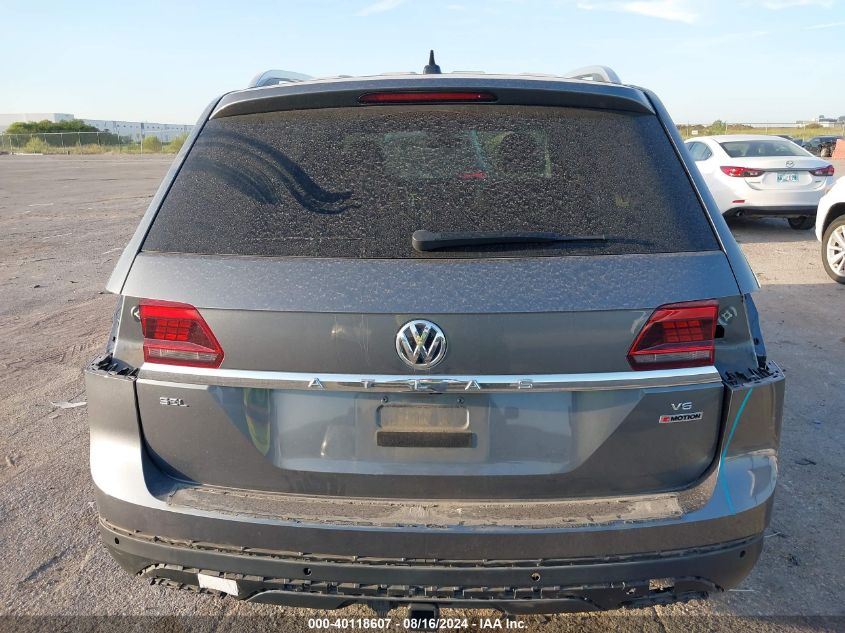 2018 Volkswagen Atlas 3.6L V6 Sel Premium VIN: 1V2NR2CA5JC576144 Lot: 40118607