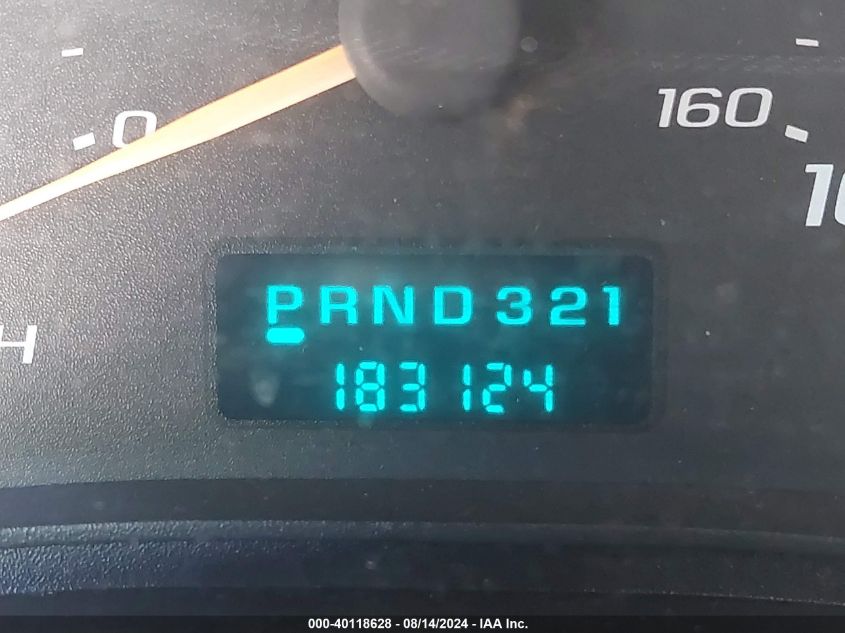 2003 Chevrolet Express VIN: 1GNFG15T131163793 Lot: 40118628