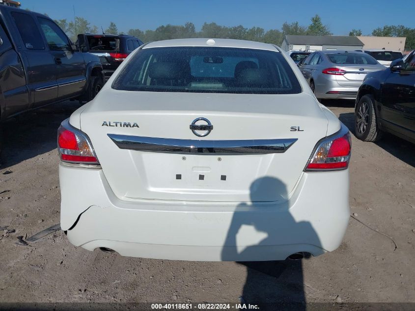 2015 Nissan Altima 2.5 Sl VIN: 1N4AL3APXFN355123 Lot: 40118651