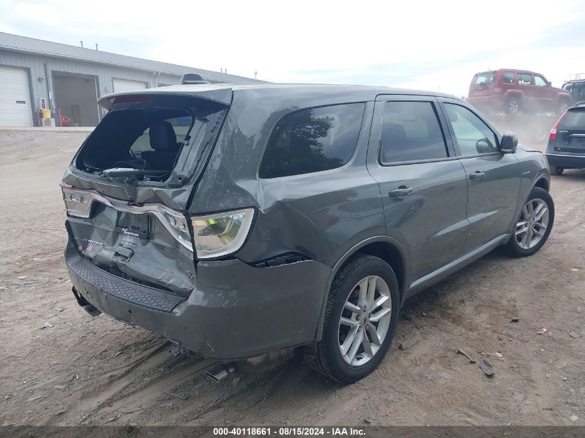 2022 Dodge Durango R/T Awd VIN: 1C4SDJCT3NC215600 Lot: 40118661