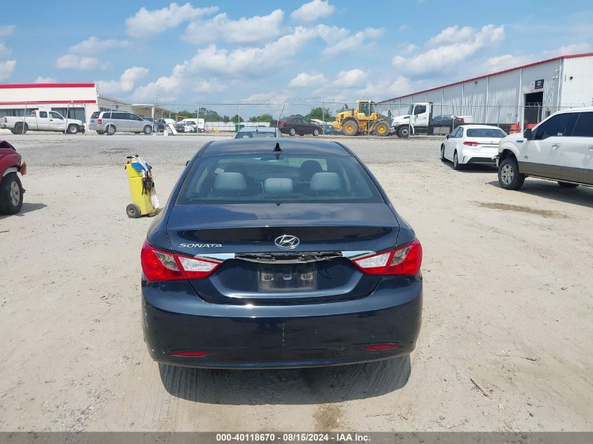 2011 Hyundai Sonata Gls VIN: 5NPEB4AC8BH249958 Lot: 40118670