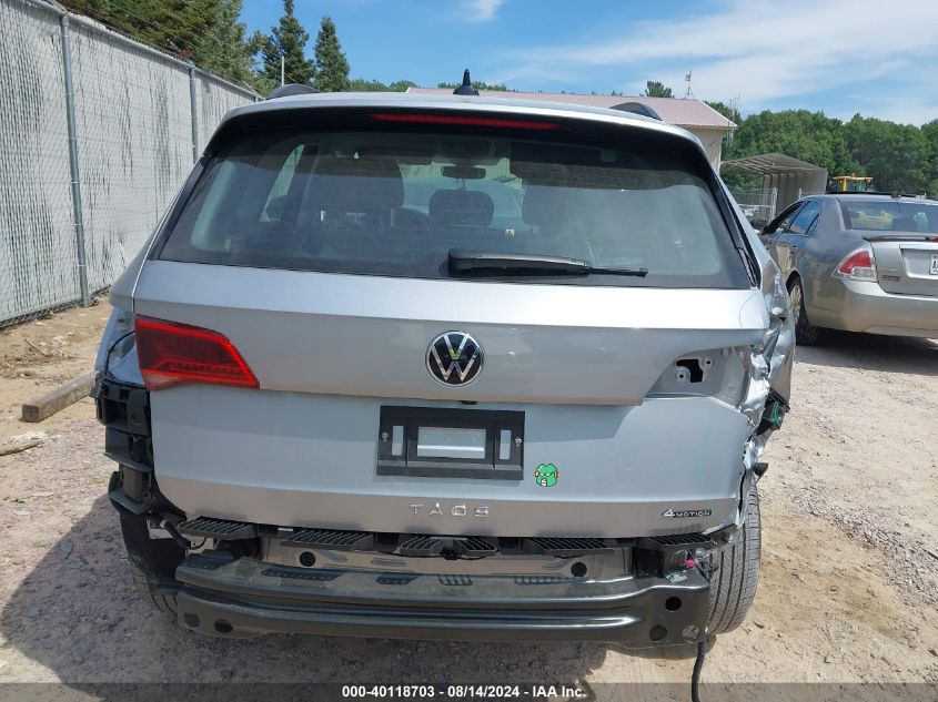 2024 Volkswagen Taos 1.5T S VIN: 3VV8X7B24RM022178 Lot: 40118703