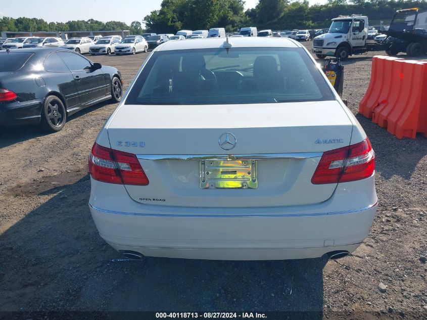 2011 Mercedes-Benz E 350 4Matic VIN: WDDHF8HB1BA482244 Lot: 40118713