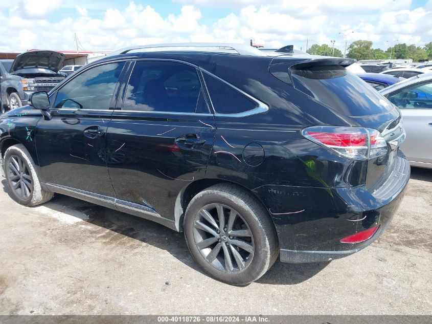 2015 Lexus Rx 350 F Sport VIN: 2T2BK1BA0FC331492 Lot: 40118726