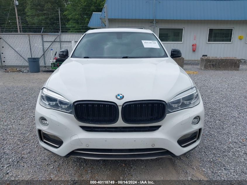 2016 BMW X6 xDrive35I VIN: 5UXKU2C59G0N81717 Lot: 40118749