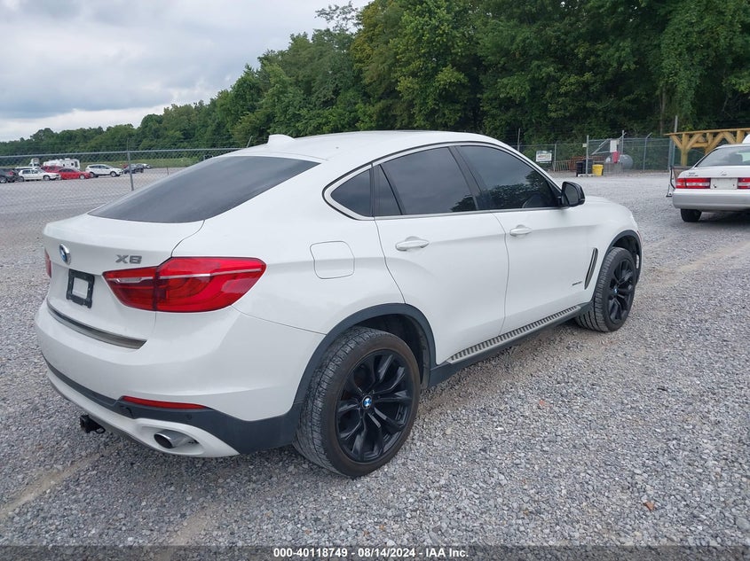 2016 BMW X6 xDrive35I VIN: 5UXKU2C59G0N81717 Lot: 40118749