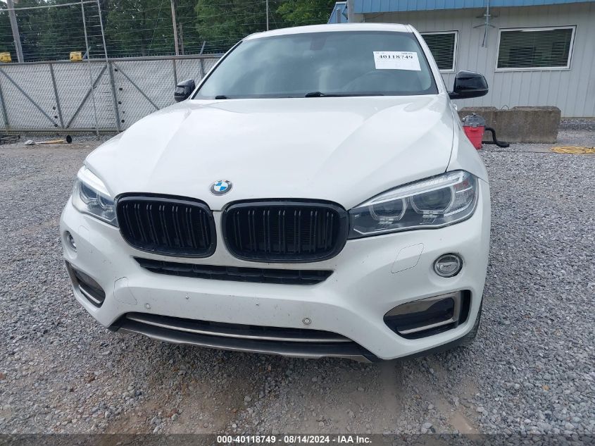 2016 BMW X6 xDrive35I VIN: 5UXKU2C59G0N81717 Lot: 40118749